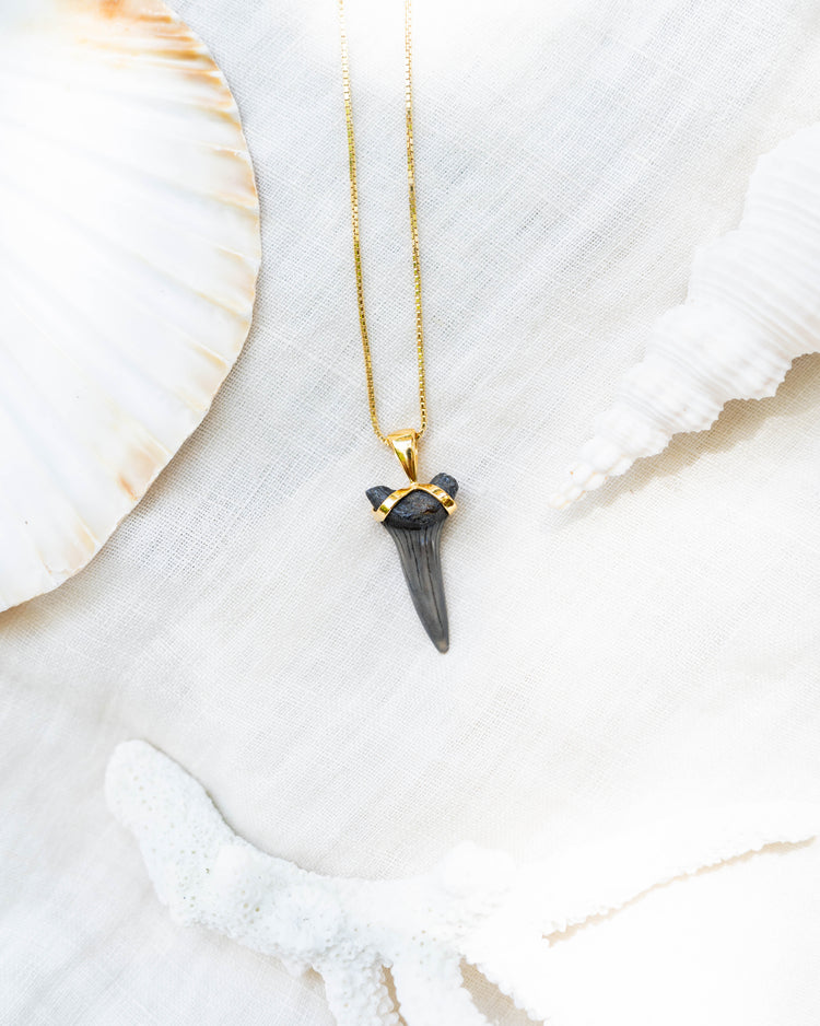 gold hiu necklace