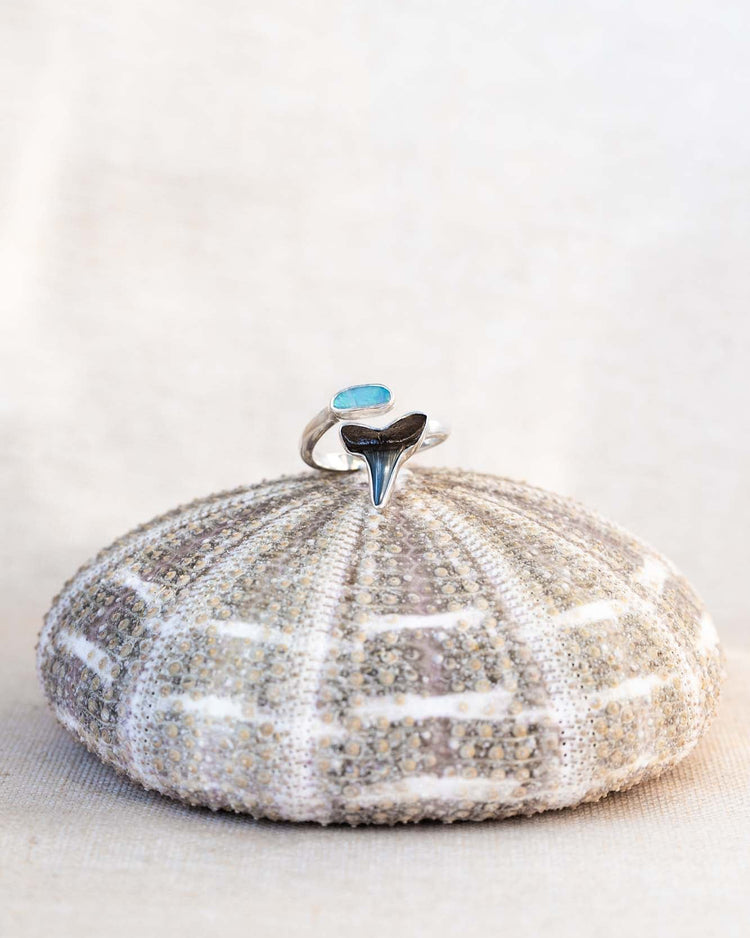 opal wrap ring size 6.5