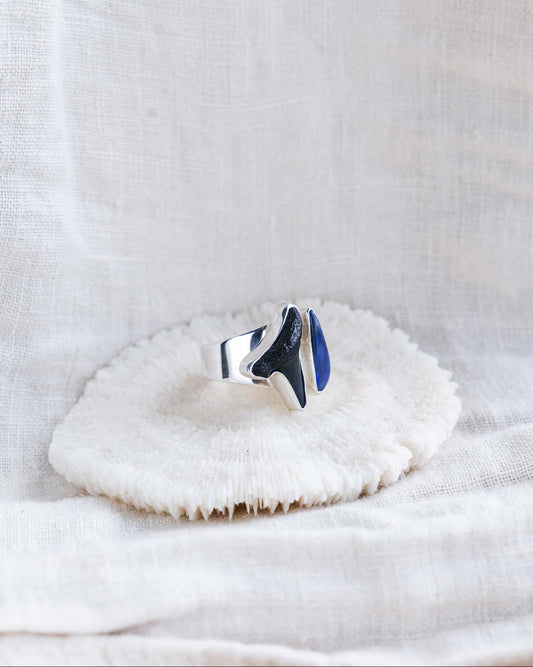 opal clasp ring size 8