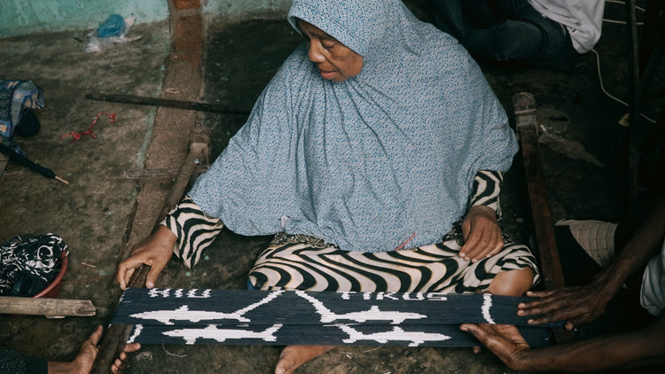 thresher shark handwoven traditional tenun