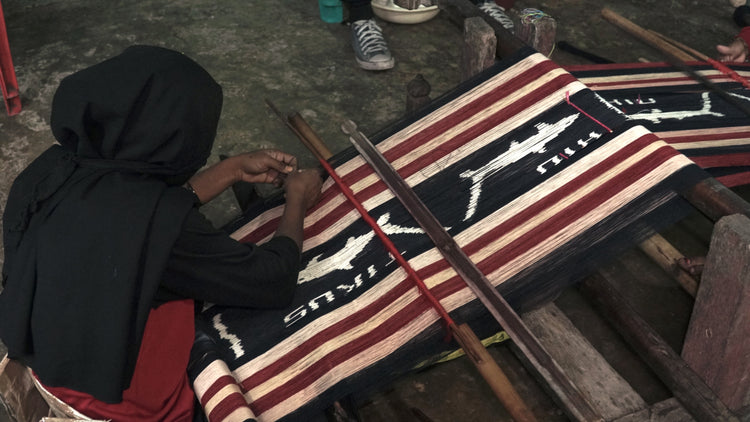 thresher shark handwoven traditional tenun