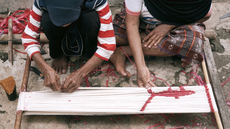 thresher shark handwoven traditional tenun