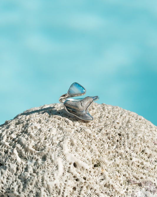 opal wrap ring size 8