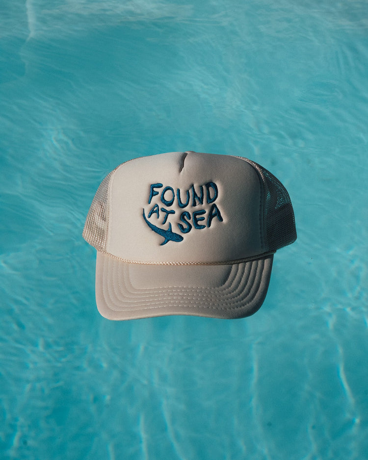 found at sea trucker hat