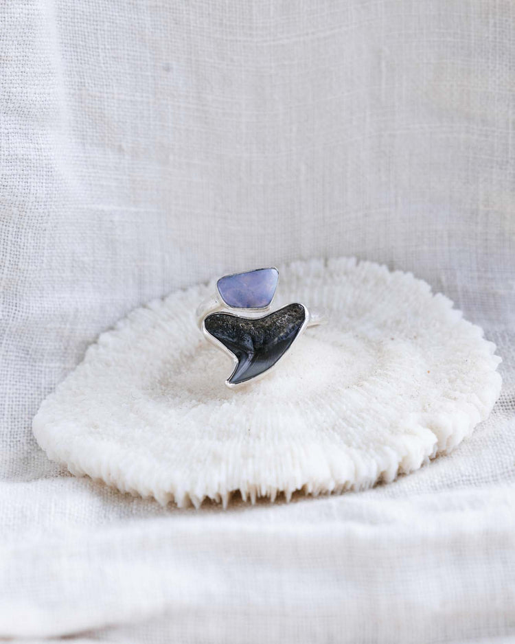 opal wrap ring size 8