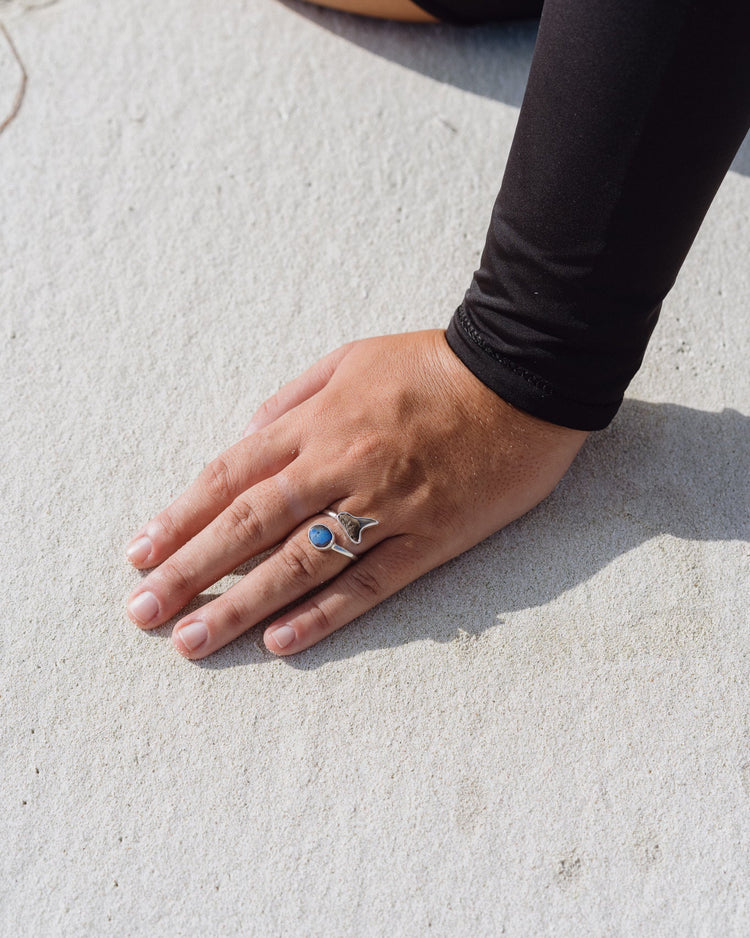 gold opal wrap ring size 7