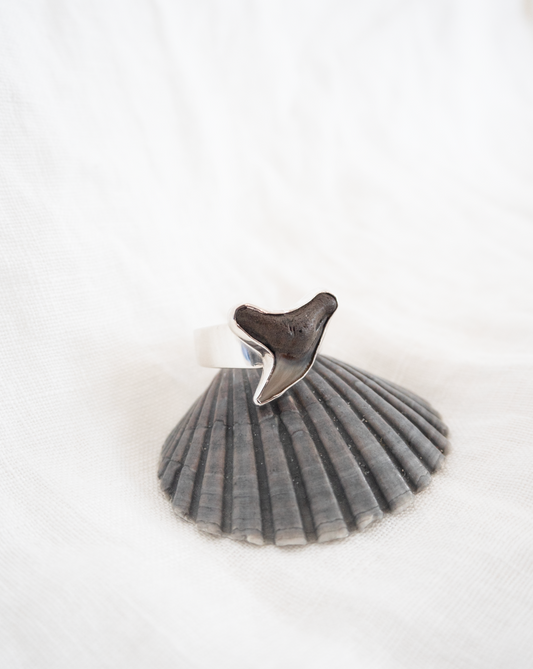 Found At Sea Fossil Ring size 9