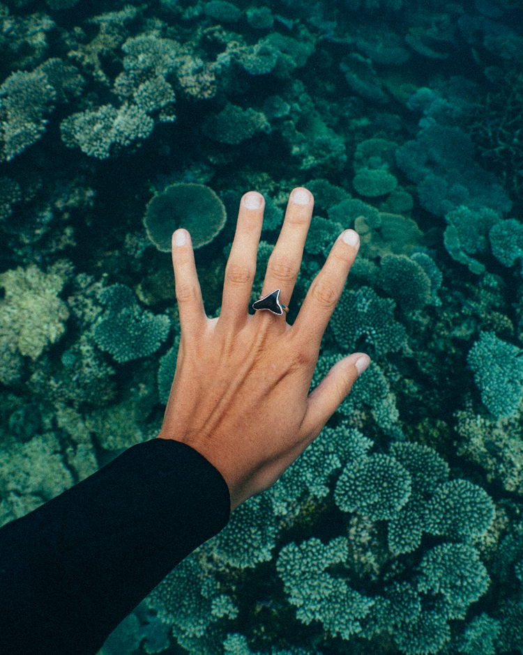 Found At Sea Fossil Ring size 10