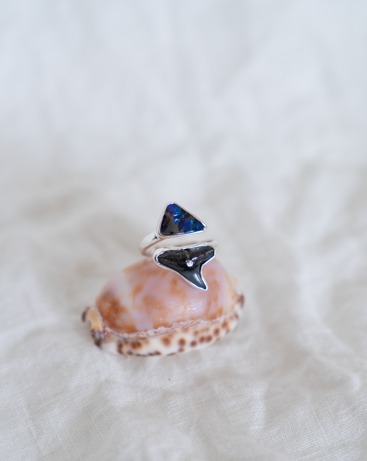 Opal Wrap Ring size 8