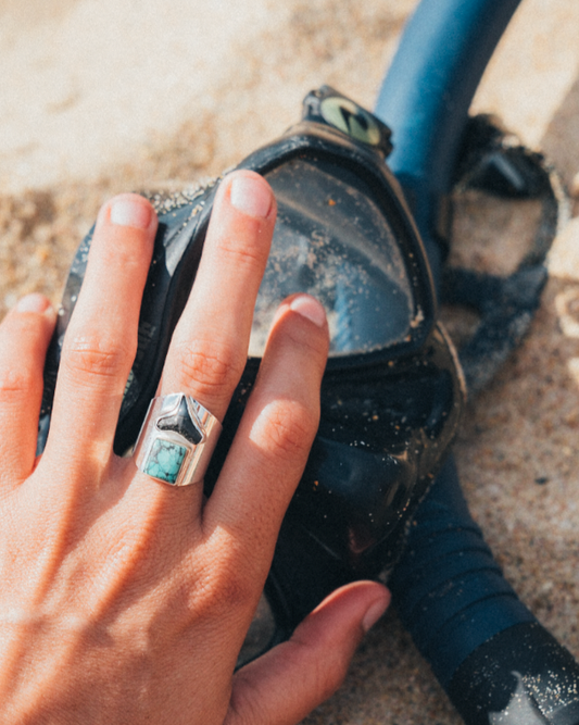 opal block ring size 6